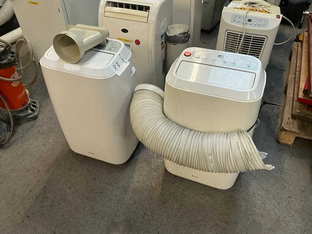 Manutan 4000w mobiele airco (2x) - afbeelding 1 van  8