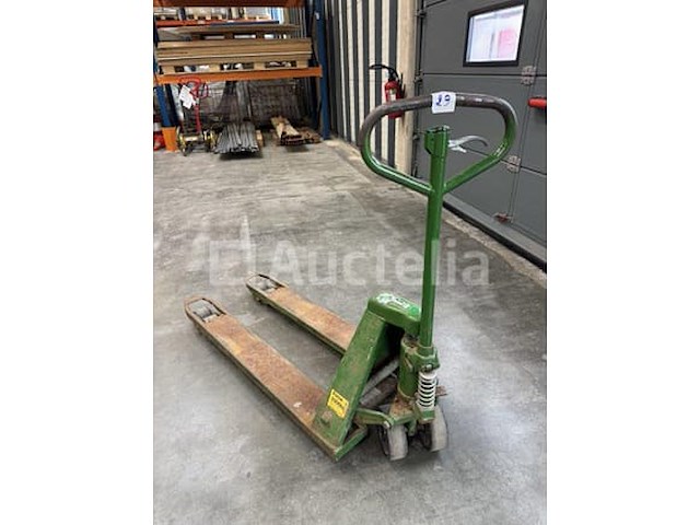 Manutan gele palletwagen - afbeelding 1 van  10