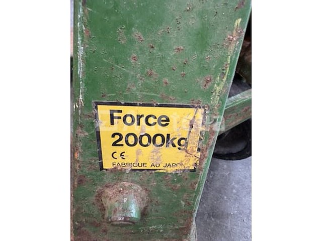 Manutan gele palletwagen - afbeelding 3 van  10