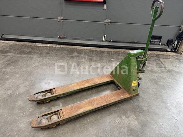 Manutan gele palletwagen - afbeelding 4 van  10