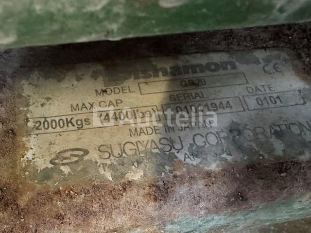 Manutan gele palletwagen - afbeelding 9 van  10