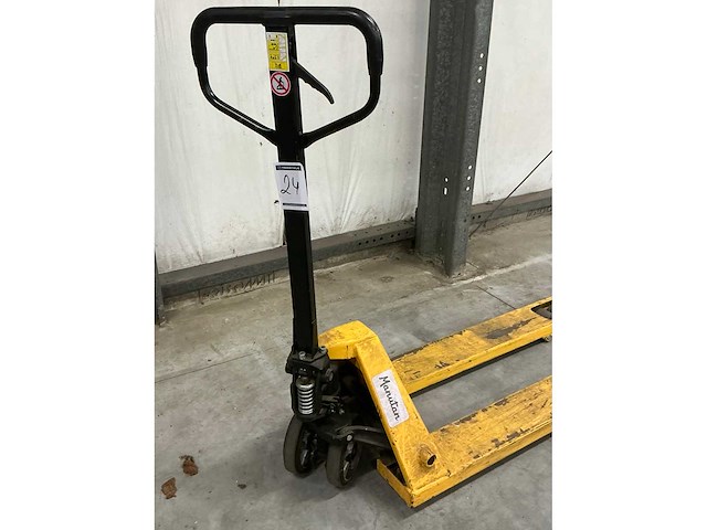 Manutan hand hydraulische palletwagen - afbeelding 2 van  3