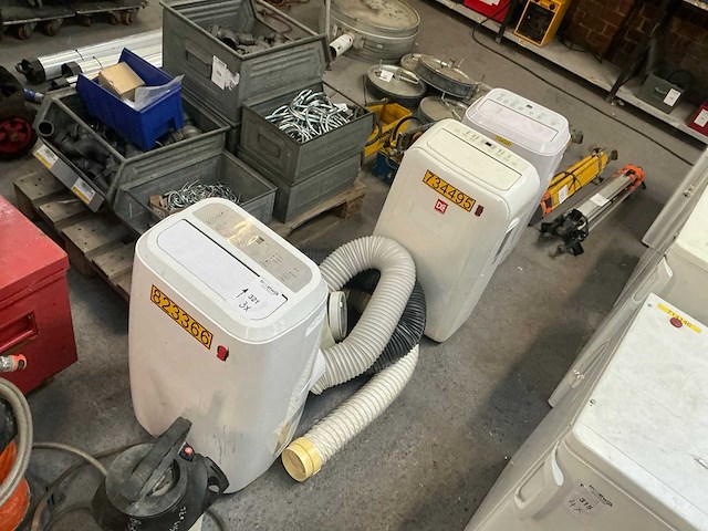 Manutan / thermo comfort diverse mobiele airco (3x) - afbeelding 1 van  14