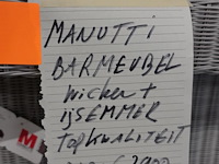 Manutti barmeubel wicker - afbeelding 6 van  6