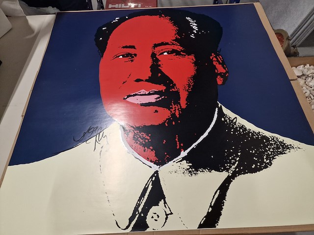 "mao", naar andy warholl - afbeelding 1 van  14