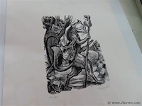 Map gevuld met diverse werken, oa jef van tuerenhout - afbeelding 14 van  31