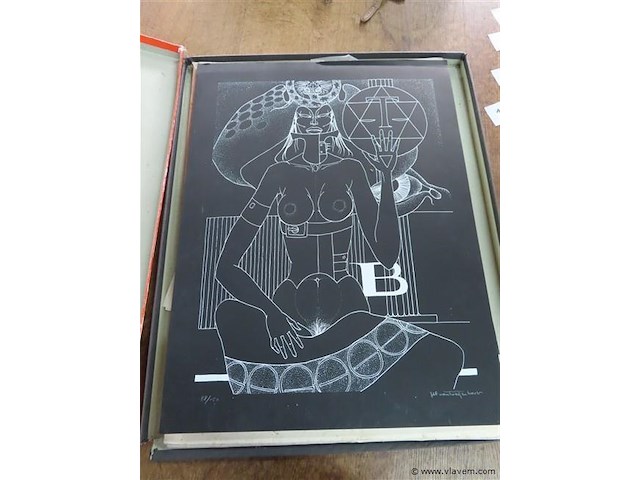 Map gevuld met diverse werken, oa jef van tuerenhout - afbeelding 19 van  31