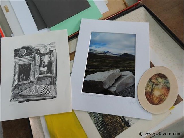 Map gevuld met diverse werken, oa jef van tuerenhout - afbeelding 26 van  31