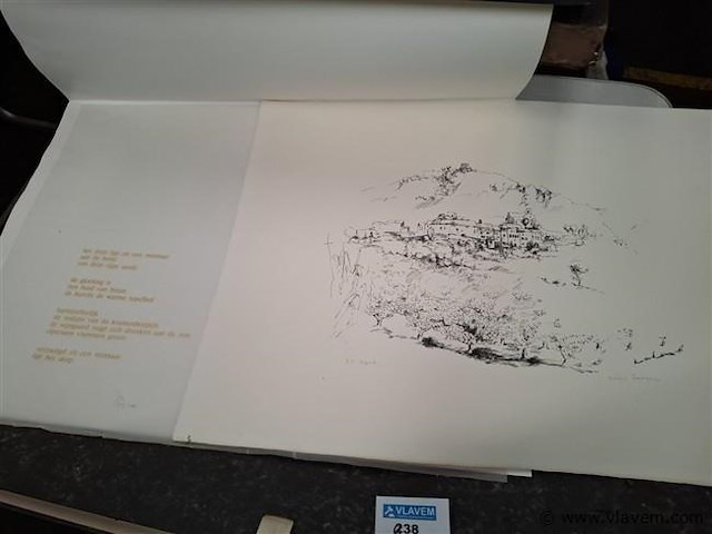 Map met etsen - afbeelding 1 van  4