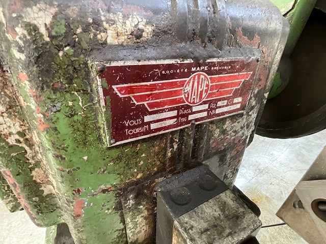 Mape - 401rr - bandschuurmachine - afbeelding 2 van  2