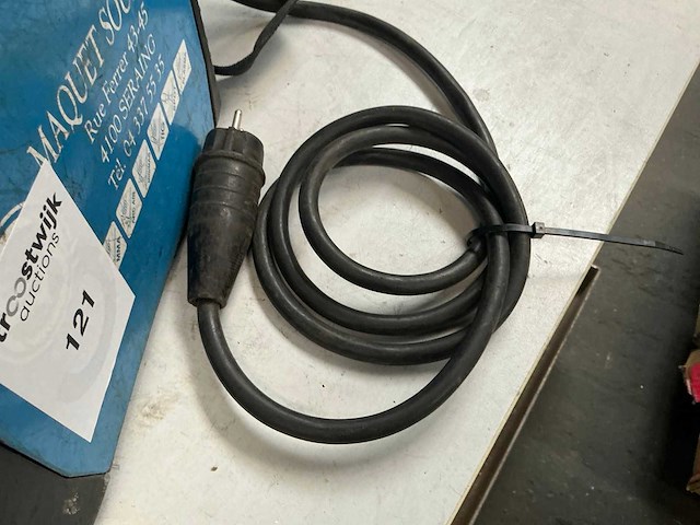 Maquet soudage e-190 mma lasinverter - afbeelding 3 van  6