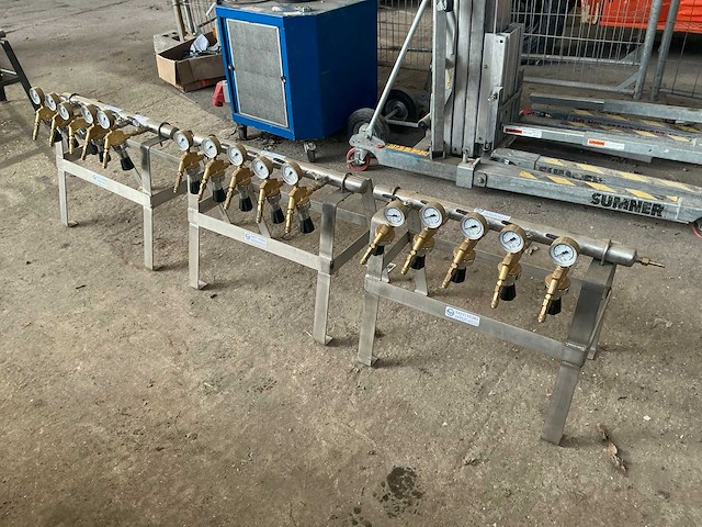 Maquet soudage inox perslucht verdeler - afbeelding 1 van  6