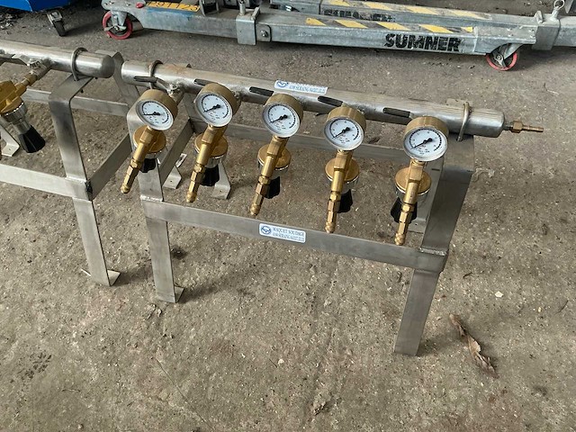 Maquet soudage inox perslucht verdeler - afbeelding 2 van  6