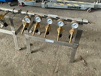 Maquet soudage inox perslucht verdeler - afbeelding 2 van  6