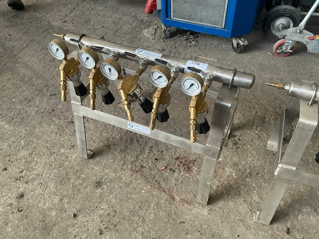 Maquet soudage inox perslucht verdeler - afbeelding 4 van  6