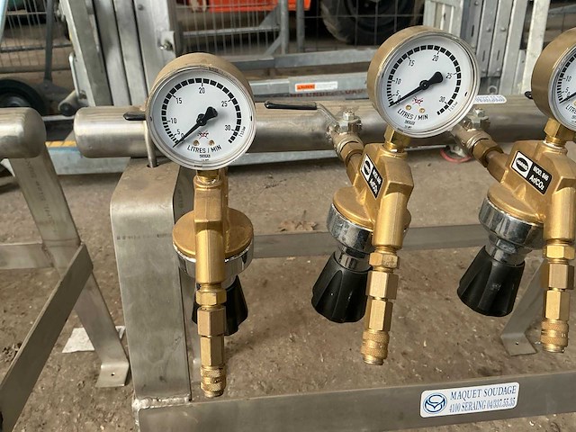 Maquet soudage inox perslucht verdeler - afbeelding 6 van  6