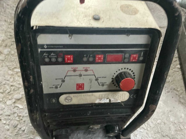 Maquet soudal hf 231 tig-lasmachine - afbeelding 5 van  6