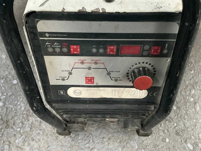 Maquet soudal hf 231 tig-lasmachine - afbeelding 5 van  6