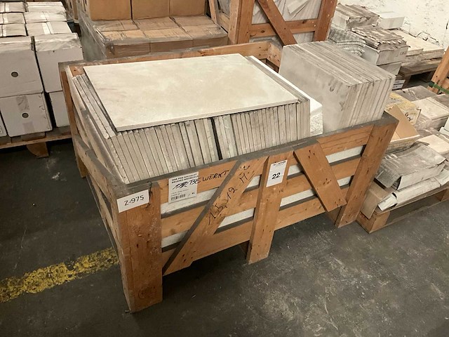 Mar pmb machalot brushed natuursteen tuintegel - afbeelding 1 van  4