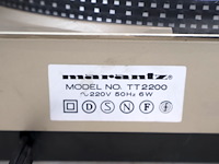 Marantz platenspeler - afbeelding 8 van  8