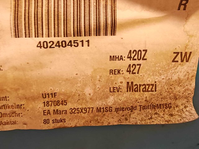 Marazzi truffle micro3d mat wandtegel 32,5x97,7 cm 25,48 m² - afbeelding 2 van  3