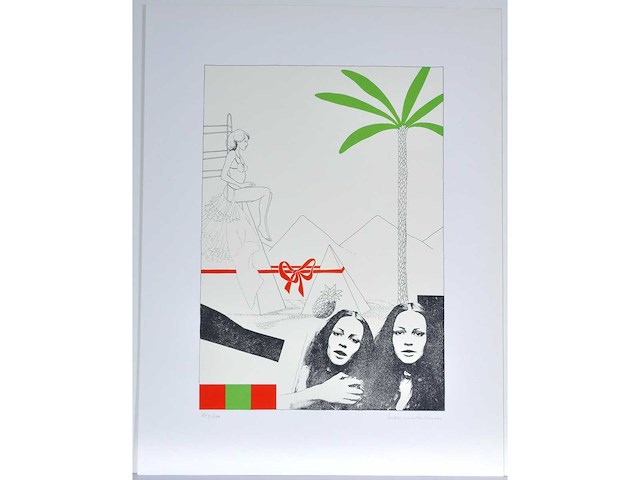 Marc vanderleenen - zeefdruk - afbeelding 2 van  8