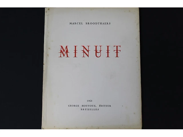 Marcel broodthaers - afbeelding 1 van  1