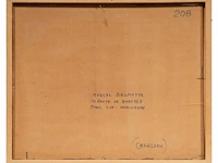 Marcel delmotte (1901-1984), 'les premiers pas vers l'âge adulte', oil on unalit 50 x 60 cm. (19.67 x 23.62 in.), frame: 54 x 64 cm. (21.26 x 25.19 in.) - afbeelding 3 van  7