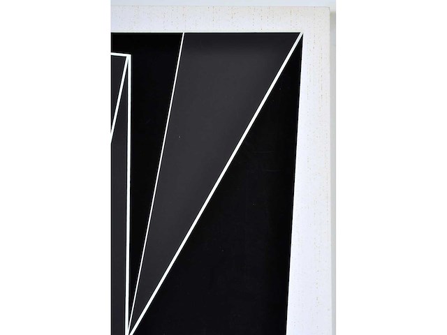 Marcel henri verdren - geometrische compositie - zeefdruk - afbeelding 7 van  7
