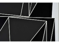 Marcel henri verdren - geometrische compositie - zeefdruk - afbeelding 4 van  4