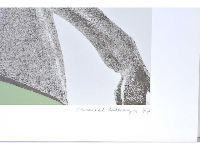 Marcel maeyer - kermispaarden - kleurenzeefdruk - afbeelding 2 van  7