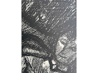 Marcel poncet - het dilemma - lithografie - afbeelding 5 van  8
