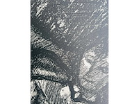 Marcel poncet - het dilemma - lithografie - afbeelding 7 van  8