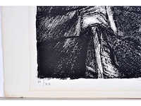 Marcel poncet - het dilemma - lithografie - afbeelding 2 van  3