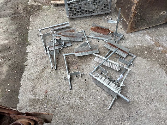 Marchetta industries steigerklem met kantplank (10x) - afbeelding 1 van  4