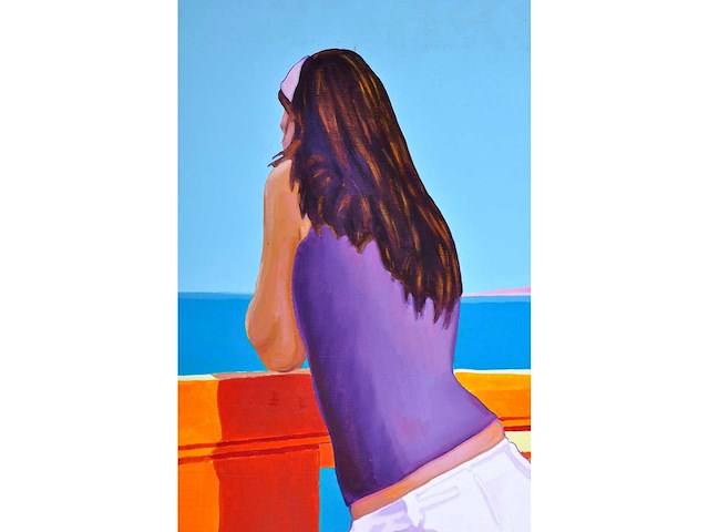 Marco kooiman - lungomare - acryl op doek - 100x100 cm - afbeelding 11 van  13