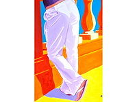 Marco kooiman - lungomare - acryl op doek - 100x100 cm - afbeelding 12 van  13