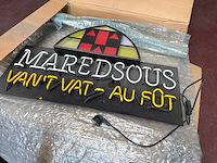 Maredsous decoratie neon verlichting (5x) - afbeelding 1 van  3