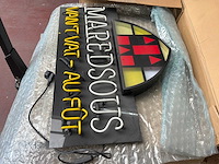 Maredsous decoratie neon verlichting (5x) - afbeelding 2 van  3