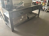 Marend rvs werktafel