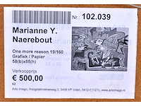 Marianne naerebout - one more reason - kleurenzeefdruk - afbeelding 2 van  9