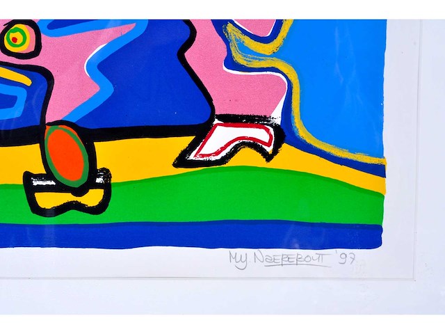 Marianne naerebout - one more reason - kleurenzeefdruk - afbeelding 4 van  9