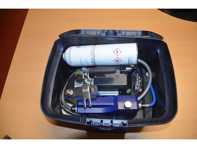 Mariel idea tronic vacuumpomp en diagnosetoestel in pvc koffer (b423) - afbeelding 1 van  7
