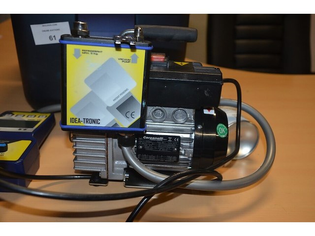 Mariel idea tronic vacuumpomp en diagnosetoestel in pvc koffer (b423) - afbeelding 6 van  7