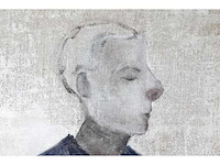 Marije gertenbach - personnages - olieverf op jute - afbeelding 3 van  6