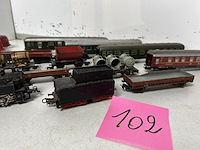 Marklin speelgoedtrein: locomotieven en wagons - afbeelding 4 van  5