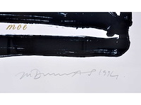 Marlene dumas - de muze is moe - kleurenzeefdruk - afbeelding 3 van  7