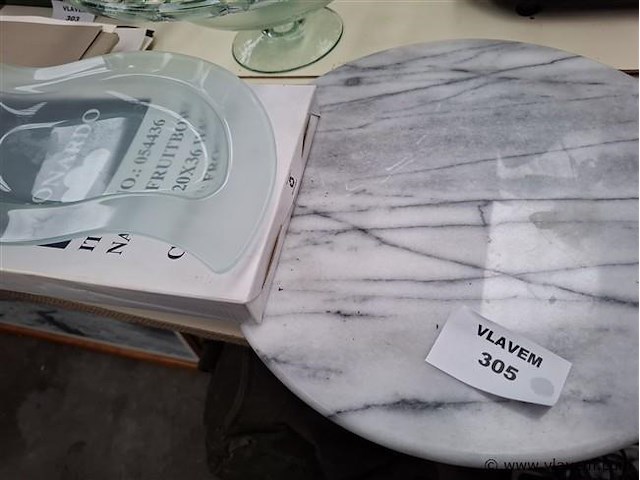 Marmer kaasplateau - afbeelding 1 van  2