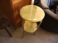 Marmeren bijzettaffel - afbeelding 2 van  5