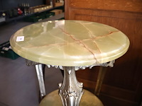 Marmeren bijzettaffel - afbeelding 3 van  5